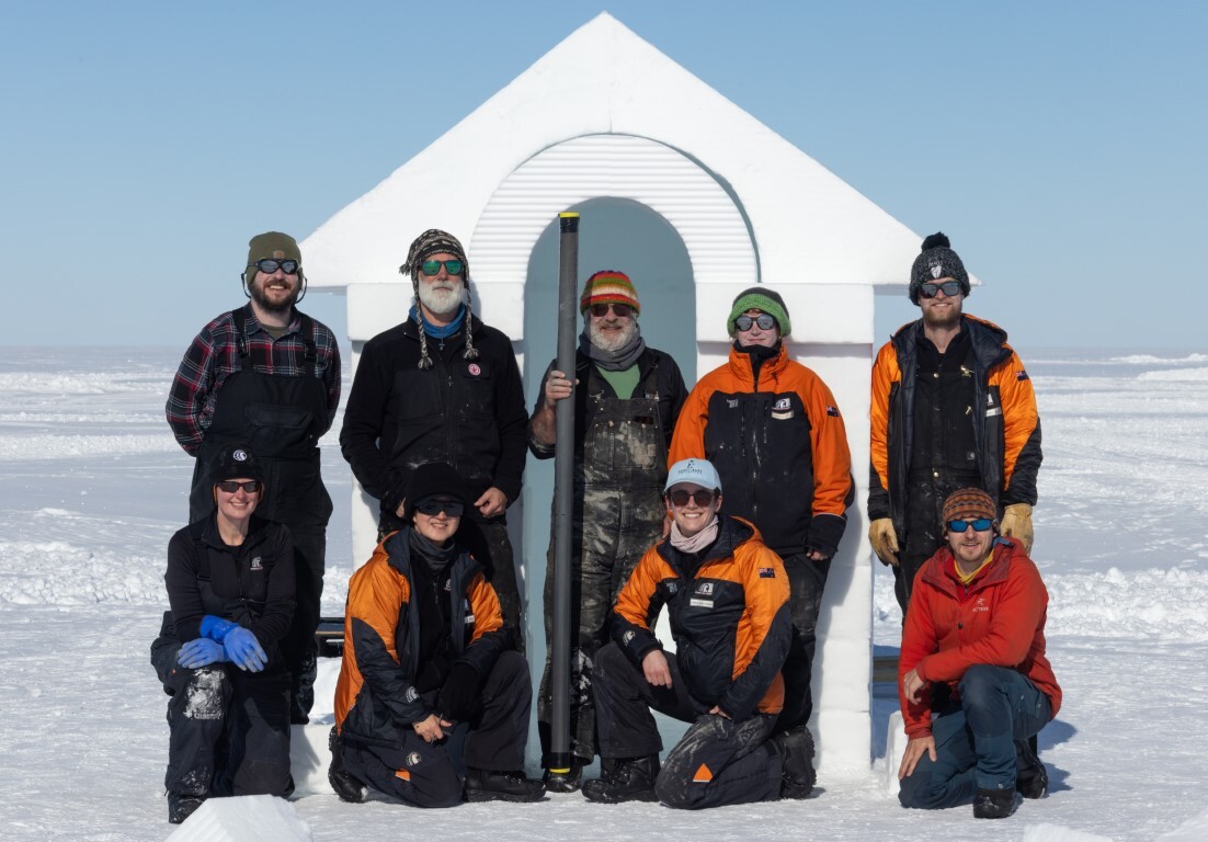 Coring team Photo by Anthony Powell Medium