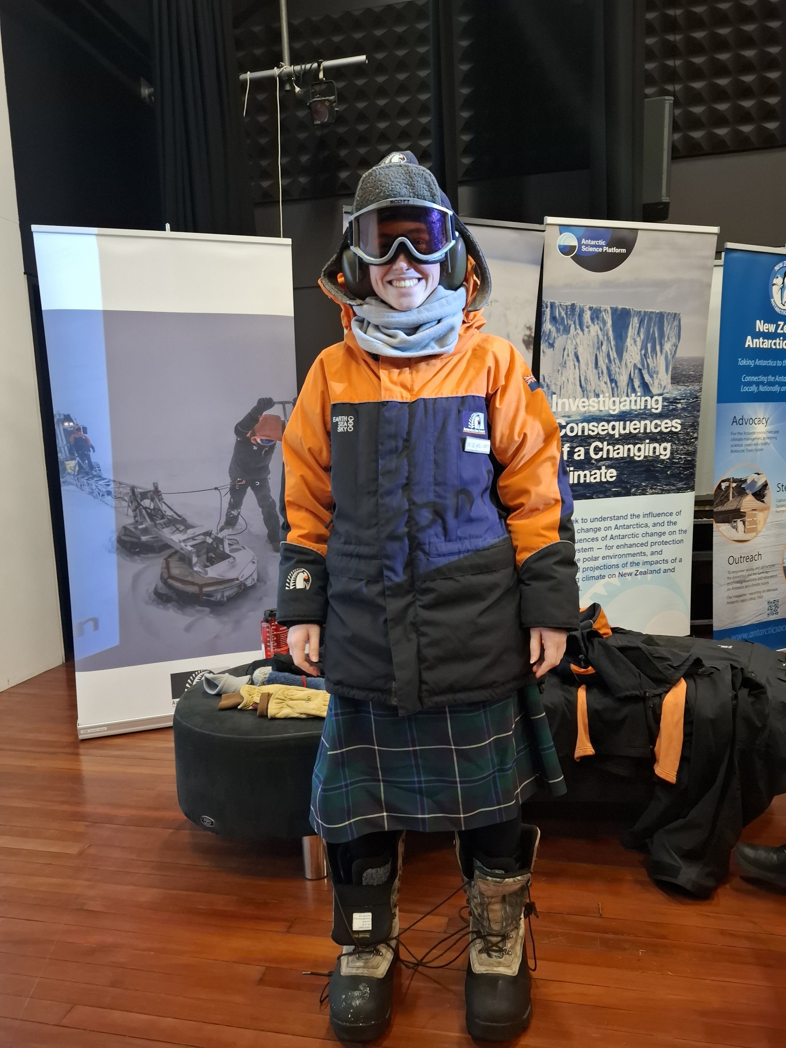 Otago Girls High School Student Antartic film