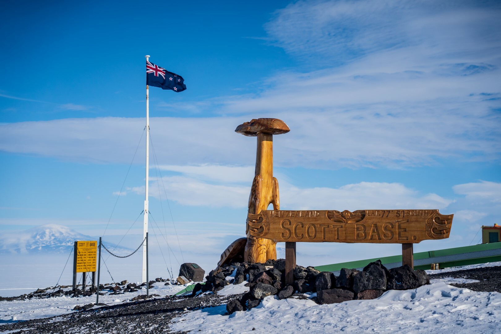 Scott Base by Al Chapman