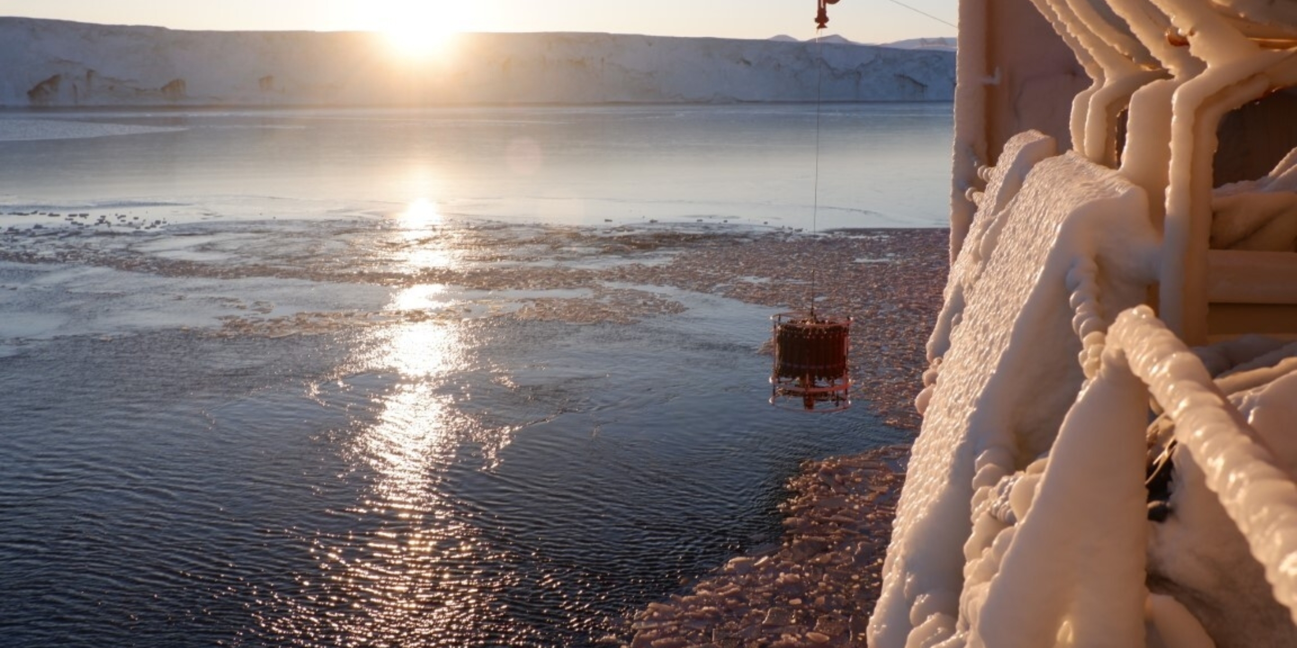 Sunset from the RV Aaron ASP 2026