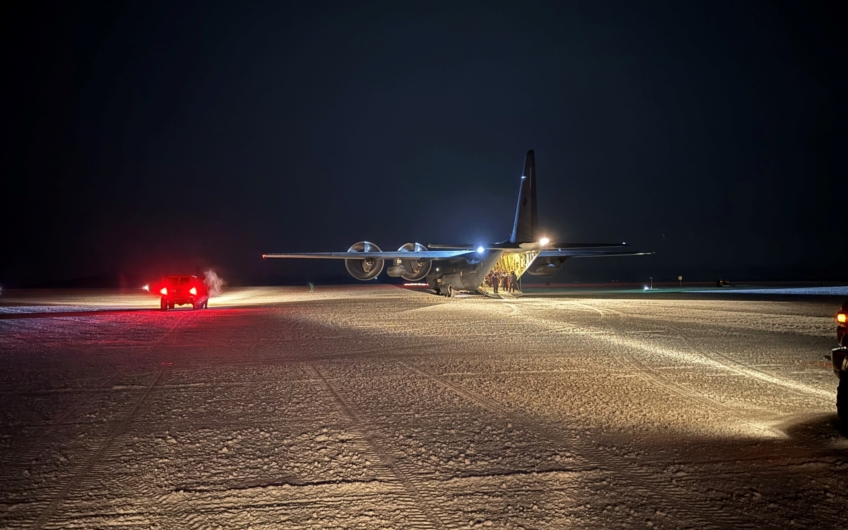 MEDEVAC Aug 2025 Credit Al Denovan Antarctica New Zealand