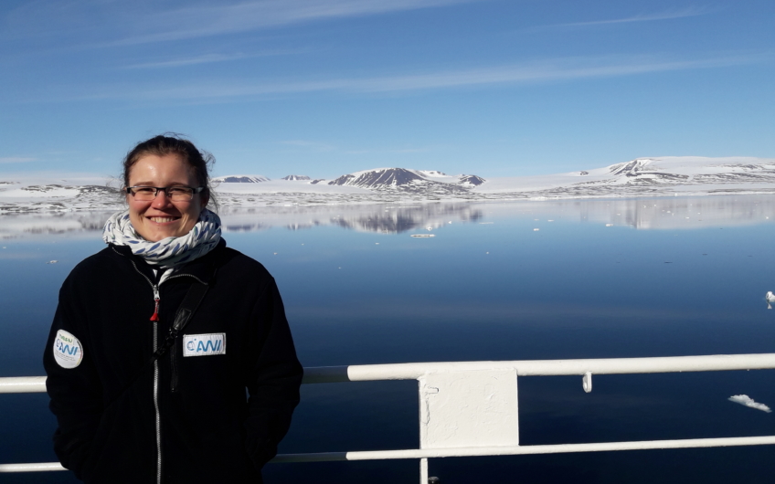 Maren in Greenland photo taken by Janin Schaffer