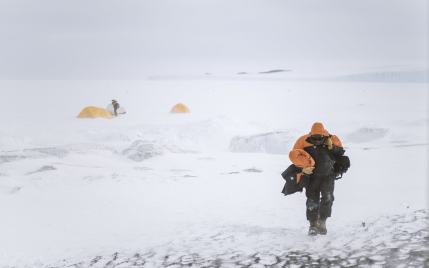 Warren Maxwell in Antarctica
